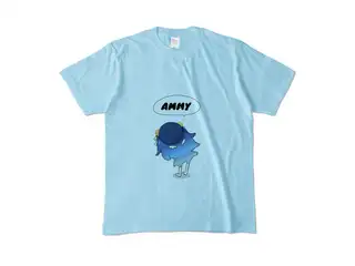 天宮こころ オリジナルTシャツ(カラー) カラーTシャツ - M - ライトブルーの公式画像