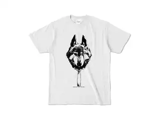 大神ミオ　ミオT（ホワイトアッシュ：色なし） カラーTシャツ - S - アッシュ (淡色)