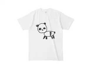 緑仙のパンダシャツ Tシャツ - Lの公式画像