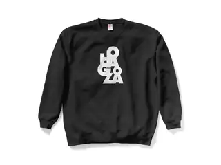 本間ひまわり オリジナルスウェット しゃれござスウェット - XL - ブラックの公式画像