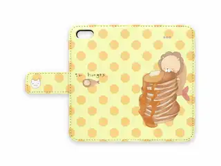 えびふらいおん手帳型ケース（iPhone） 夏色まつり 手帳型iPhoneケース - iPhone 5 / 5s / SE - ストラップ穴 なしの公式画像