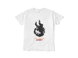 Etna Crimson "Have You Found Your JUSTICE? " Original T-Shirt Design A - White Lの公式画像