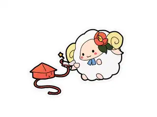 やまなつ晩酌RADIO オリジナルステッカー 1月 - クリアの公式画像