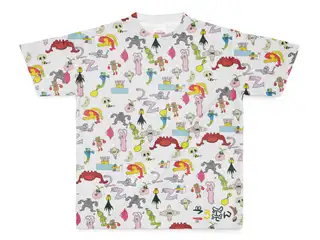 戌神ころね　ころモンTシャツ フルグラフィックTシャツ - M - 両面印刷の公式画像