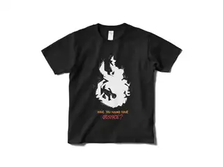 Etna Crimson "Have You Found Your JUSTICE? " Original T-Shirt Design B - Black Sの公式画像