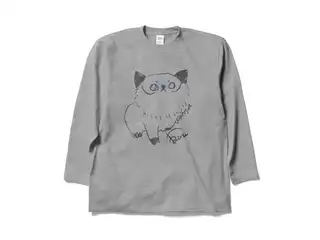 鷹宮リオン オリジナルロングスリーブTシャツ ワトソンロングスリーブTシャツ 杢グレー - XLの公式画像