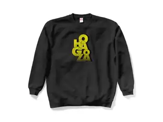 【限定色】本間ひまわり オリジナルスウェット 【限定色】しゃれござスウェット - XL - ブラックの公式画像