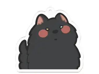 Layla Alstroemeria Original Acrylic Keychain Design Aの公式画像