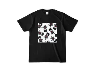 雨森小夜 オリジナルTシャツ(黒) 雨森小夜 オリジナルTシャツ(黒) Tシャツ(B) - S - 黒の公式画像