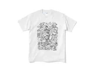 夜見れな オリジナルTシャツ Tシャツ - M - ホワイトの公式画像