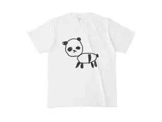 緑仙のパンダシャツ Tシャツ - Mの公式画像