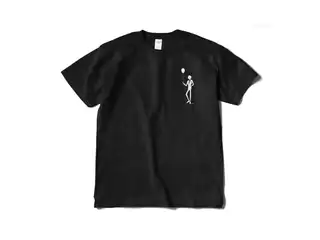 ジョー・力一 オリジナル切り絵Tシャツ ブラック -XLの公式画像