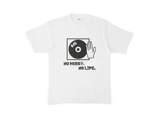 社築　ノーホビーノーライフTシャツ Tシャツ - XL - 白の公式画像