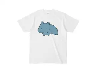 緑仙 オリジナルTシャツ カバ Tシャツ - S - 白の公式画像