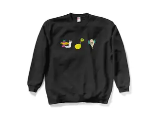 戌神ころね　ころモン スウェット スウェット - XL - ブラックの公式画像