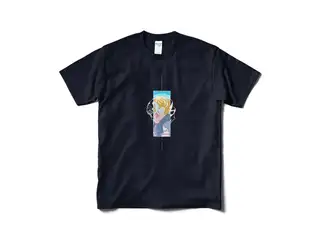 Rai Galilei's Original Instant T-shirt Design B "Bluemoon" - Navy - Mの公式画像