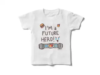 Etna Crimson "Future Hero" Kids T-Shirt 120cmの公式画像