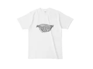 月ノ美兎 納豆白Tシャツ Tシャツ - Lの公式画像