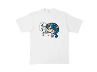 天宮こころ 夏グッズ2023/白Tシャツ くちょがよてぃー -XLの公式画像