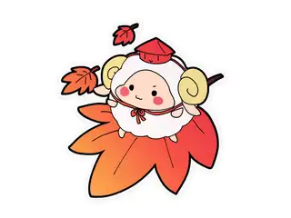 やまなつ晩酌RADIO オリジナルステッカー 11月 - クリアの公式画像