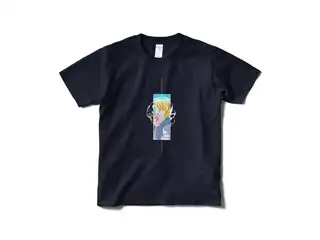 Rai Galilei's Original Instant T-shirt Design B "Bluemoon" - Navy - Sの公式画像