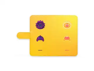 【限定色】本間ひまわり オリジナルスマホケース 【限定色】手帳型Androidケース - M - ストラップ穴 なしの公式画像