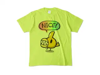 荒咬オウガ 活動半年&4万人記念オリジナルTシャツ 【ライトグリーン・Mサイズ】ないすっちぃTシャツの公式画像