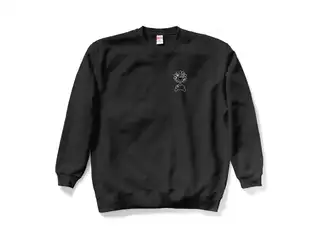 本間ひまわり オリジナルスウェット くろわりスウェット - XL - ブラックの公式画像