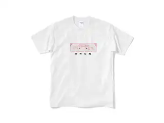 ヤン ナリ 世界征服 白Tシャツ ピンク Mサイズの公式画像