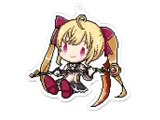 Lilly Crown アクリルキーホルダー 鷹宮リオン - 70 x 70 (mm)の公式画像