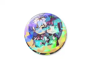 The Mixsing Pieces Holographic Can Badge 53renade (Derem & Nagisa)の公式画像