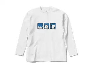 かなえのおみせ オリジナルロングスリーブＴシャツ ホワイト - Mの公式画像