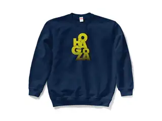 【限定色】本間ひまわり オリジナルスウェット 【限定色】しゃれござスウェット - L - ネイビーの公式画像
