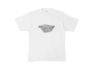 月ノ美兎 納豆白Tシャツ Tシャツ - XL