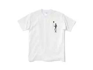 ジョー・力一 オリジナル切り絵Tシャツ ホワイト -Mの公式画像