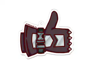 Etna Crimson DUAR Acrylic Keyholder Design C - Thumbs upの公式画像