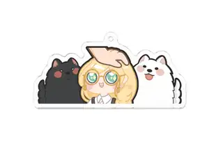 Layla Alstroemeria Original Acrylic Keychain Design Dの公式画像
