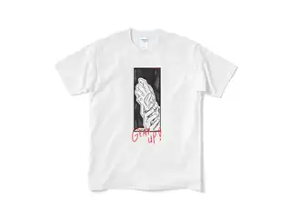 Etna Crimson "GEAR UP" Original T-Shirt Design A - White Mの公式画像