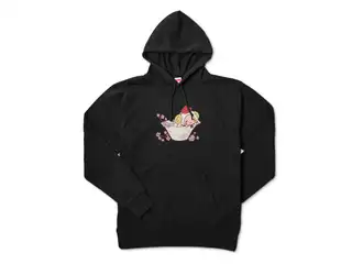 やまなつ晩酌RADIO オリジナルパーカー ブラック 3月 - XL - ブラックの公式画像