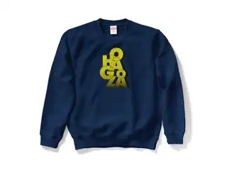 【限定色】本間ひまわり オリジナルスウェット 【限定色】しゃれござスウェット - S - ネイビーの公式画像