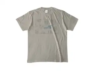 天宮こころ 夏グッズ2023/色Tシャツ みゃがいっぱいてぃー - シルバーグレー -Mの公式画像