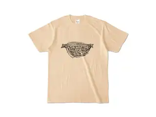 月ノ美兎 納豆カラーTシャツ カラーTシャツ - S - ナチュラルの公式画像