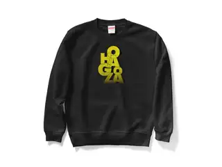 【限定色】本間ひまわり オリジナルスウェット 【限定色】しゃれござスウェット - M - ブラックの公式画像
