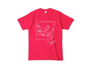鷹宮リオン　ゲ◯ニカカラーTシャツ カラーTシャツ - L - ホットピンク (濃色)の公式画像