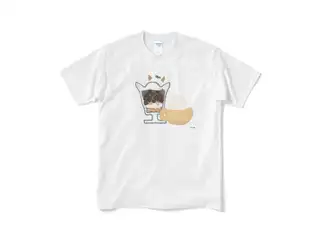 あくまじカフェ喫茶Tシャツ でびる②-白Mの公式画像
