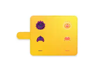 【限定色】本間ひまわり オリジナルスマホケース 【限定色】手帳型Androidケース - S - ストラップ穴 なしの公式画像