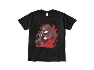 夜見れな オリジナルTシャツ(短納期) 軍服_黒 - Lの公式画像