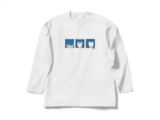 かなえのおみせ オリジナルロングスリーブＴシャツ ホワイト - Lの公式画像