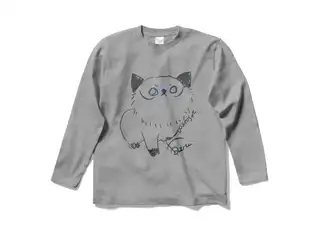 鷹宮リオン オリジナルロングスリーブTシャツ ワトソンロングスリーブTシャツ 杢グレー - Sの公式画像