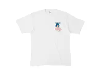 天宮こころ の胸ぷりTシャツ- XL - ピンク-ボブの公式画像